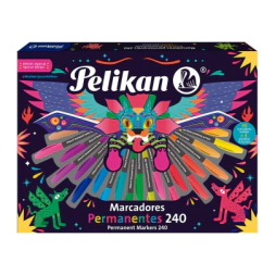 SET 36 MARCADORES PERMANENTES 240 PELIKAN