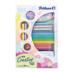 KIT CREATIVO PASTEL x20 PELIKAN
