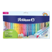MARCADOR FINO COLORELLA STAR ESTUCHE X 24 PELIKAN