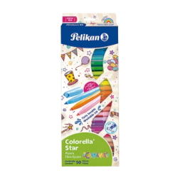 MARCADOR FINO COLORELLA STAR CAJA X 50 PELIKAN
