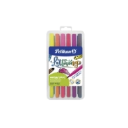 MARCADOR MARKANA PINCEL ESTUCHE X 12 PELIKAN