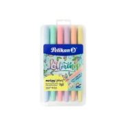 MARCADOR MARKANA PINCEL PASTEL ESTUCHE X 12 PELIKAN