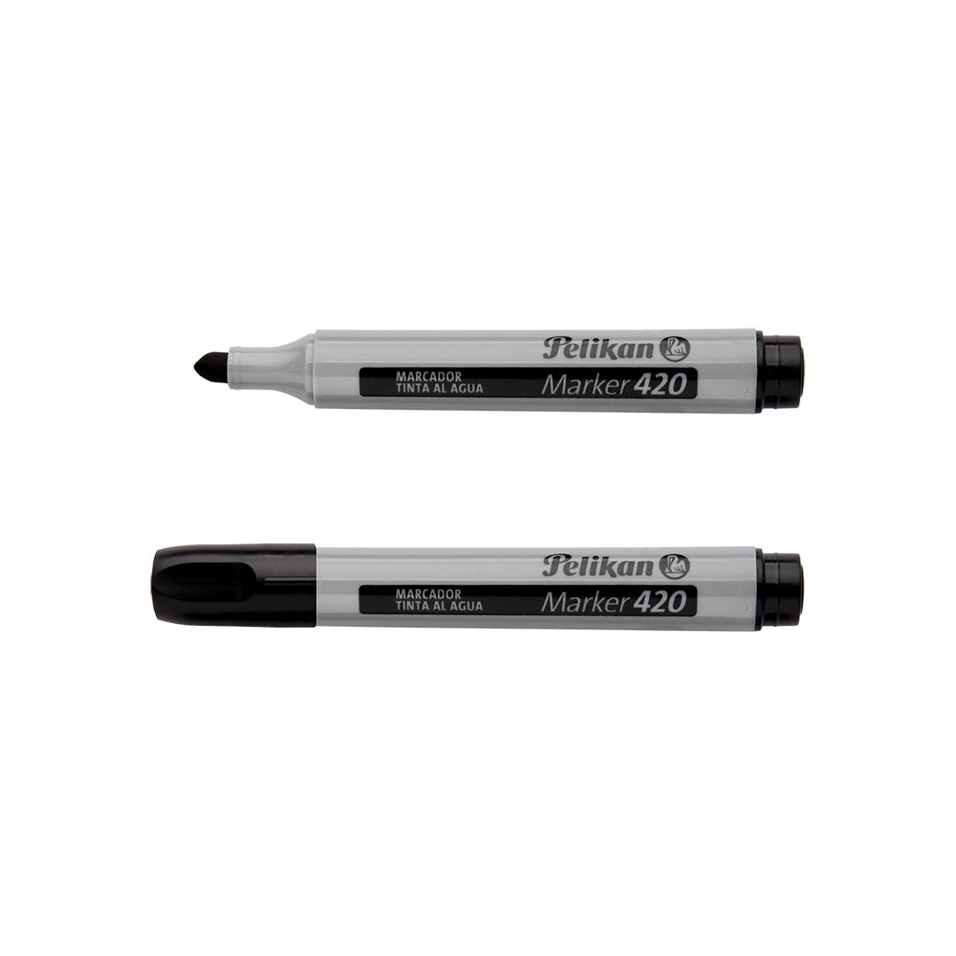 MARCADOR AL AGUA 420 NEGRO PELIKAN
