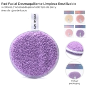PAD FACIAL DESMAQUILLANTE LIMPIEZA REUTILIZABLE SKORA