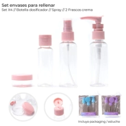 SET ENVASES PARA RELLENAR x4 SKORA