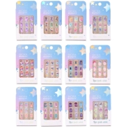 SET UÑAS POSTIZAS PARA NIÑAS PRESS x12 SKORA