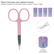 TIJERA CUTICULAS COLOR PASTEL SKORA