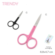 TIJERA CORTA CEJAS TRENDY
