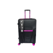 SET x2 VALIJAS 20" Y 24" + BEAUTY AGARRATE CATALINA NEGRO