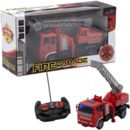 CAMION DE BOMBEROS A RADIO CONTROL 28x15x10 CM