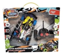FORMULA UNO GRAFFITI CON LUCES RADIO CONTROL GO SPEED 31x26x8 CM