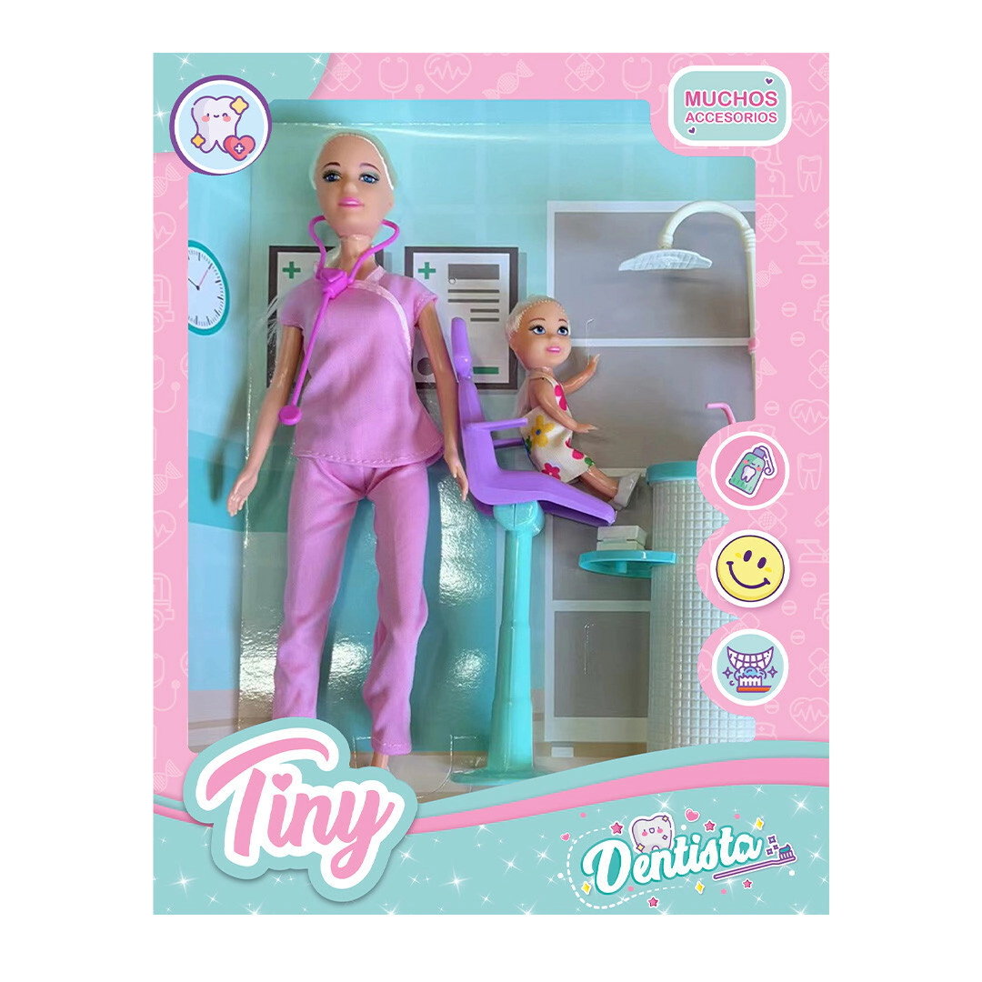MU�ECA TINY DENTISTA 33x22x6 CM