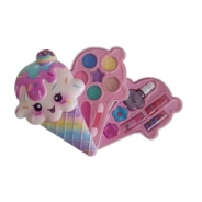 SET DE MAQUILLAJE ARCOIRIS ICE CREAM 26,6x17,9x6,1 CM