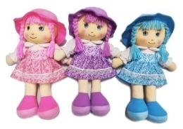 MUÑECA DE TELA 50CM