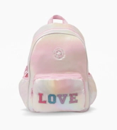 MOCHILA ESPALDA GRANDE LINEA LOVE FOOTY ROSA