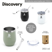 MATE CON BOMBILLA DISCOVERY