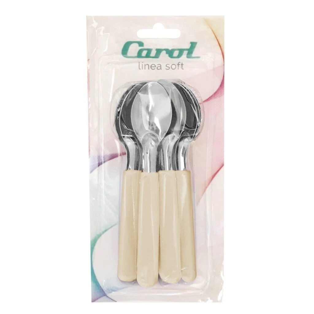 Cucharita Te X6 Carol AMARILLO