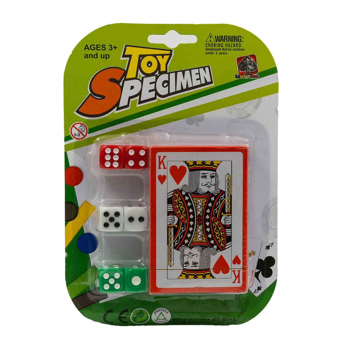 JUEGO DE POKER 19x13x2 CM