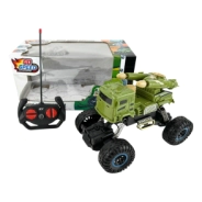 CAMIONETA MILITAR A RADIO CONTROL GO SPEED 31x17x15 CM