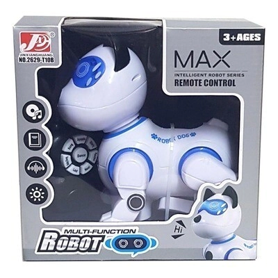 ROBOT PERRO BAILARIN A CONTROL REMOTO 23x23x14 CM