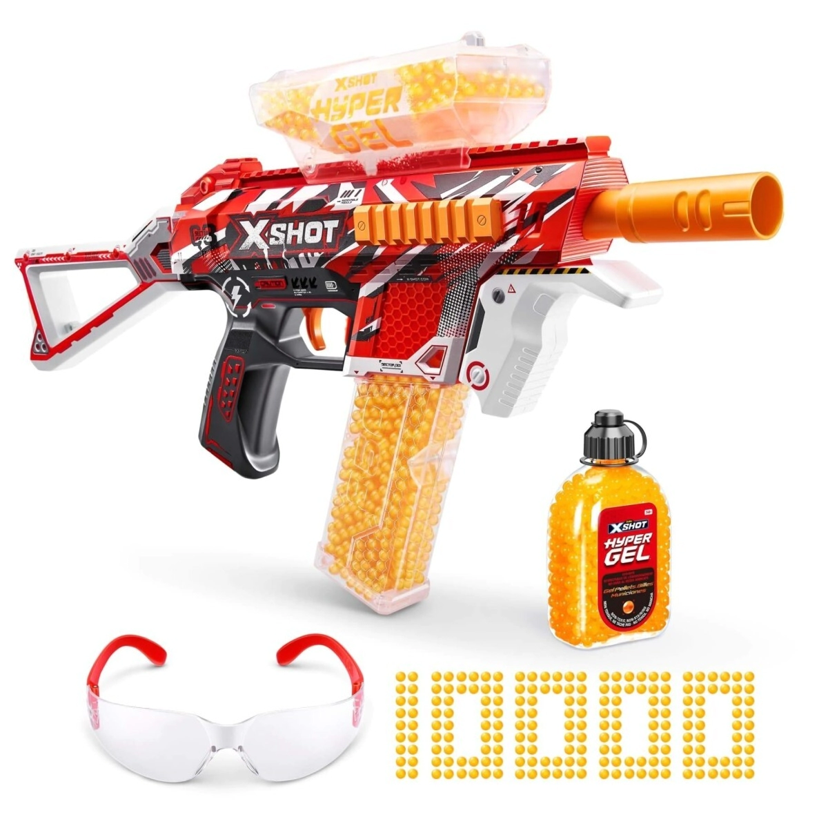 X-SHOT HYPER GEL TRACE FIRE MOTORISED