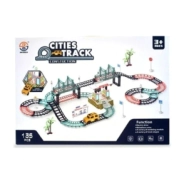 PISTA DE AUTOS CITIES TRACK SET
