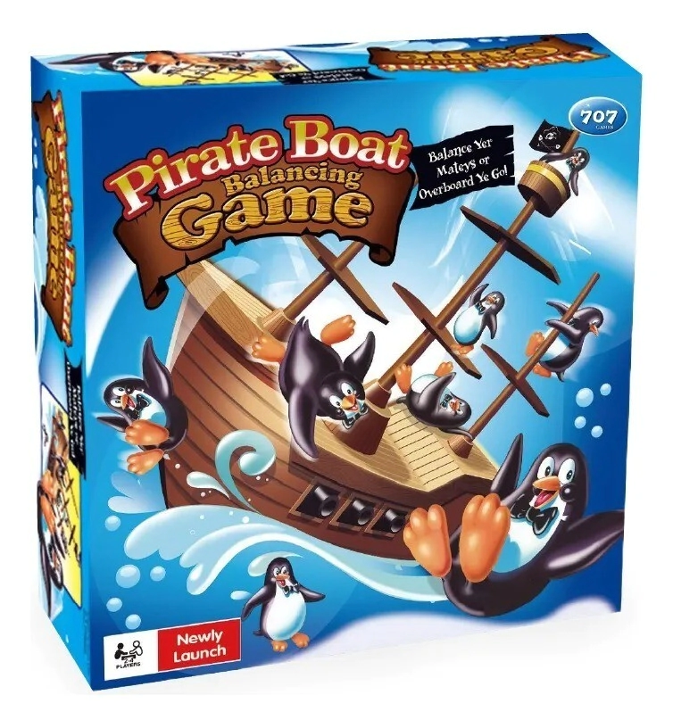 JUEGO DE MESA PENGUIN BOAT