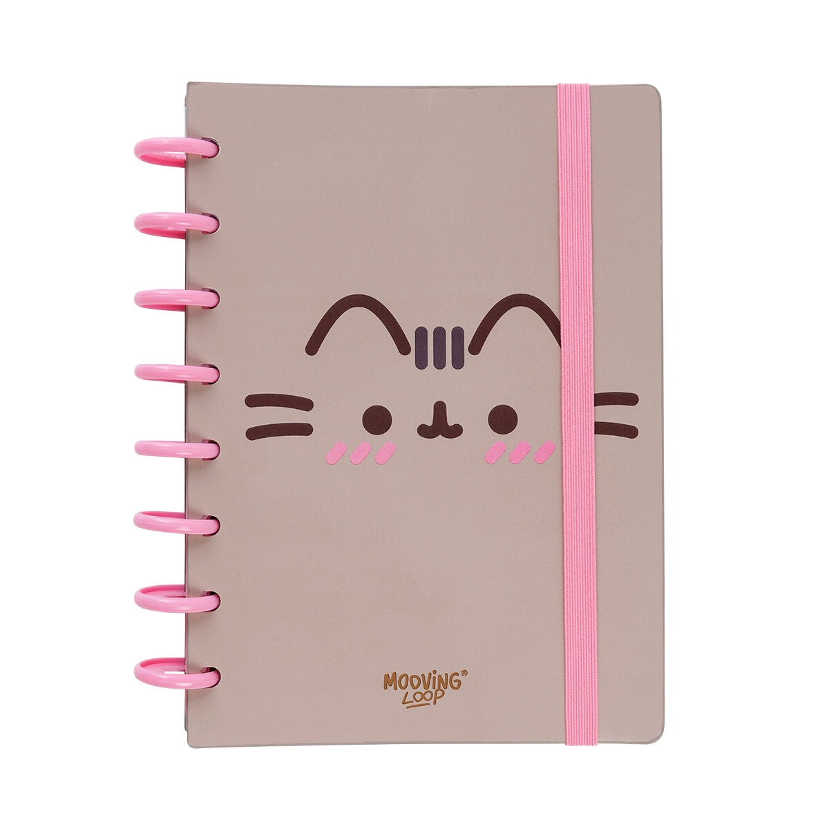 MOOVING LOOP - CUADERNO DE DISCOS A5 PUSHEEN MOOVING