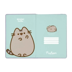 MOOVING NOTES A5 TAPA DURA RAYADO PUSHEEN