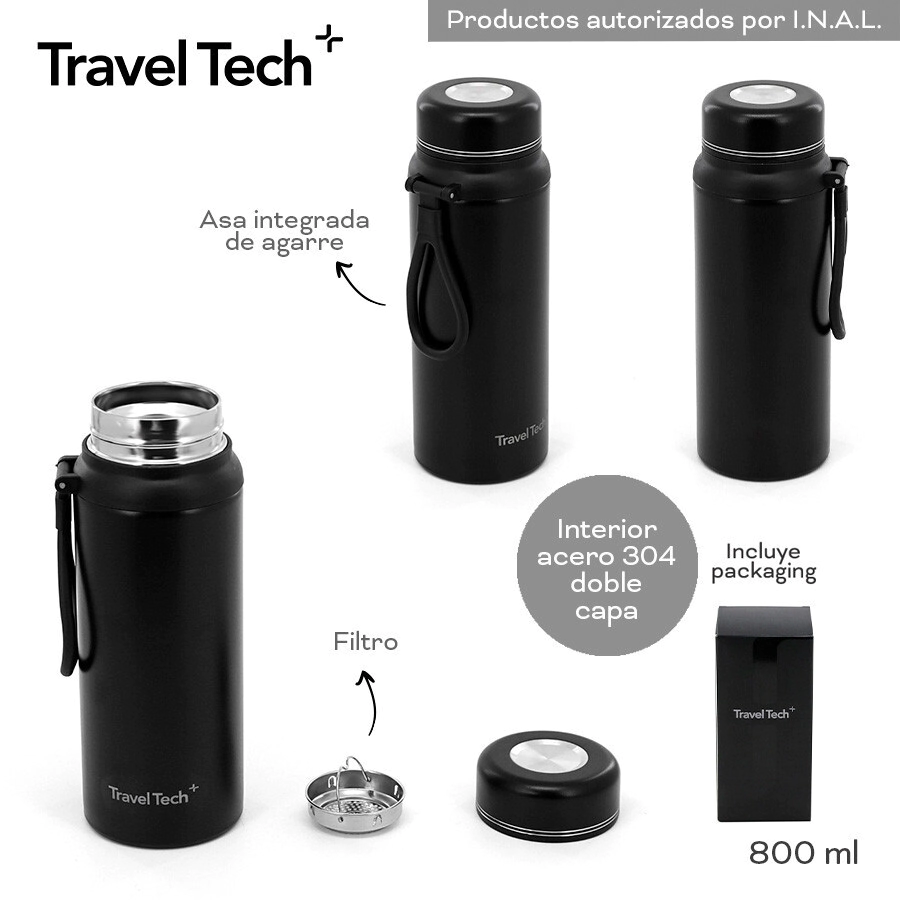 BOTELLA TERMICA TRAVEL TECH