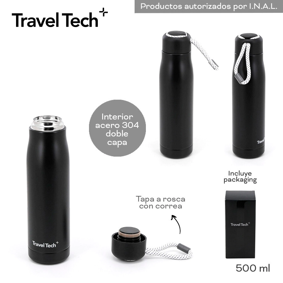 BOTELLA TERMICA TRAVEL TECH