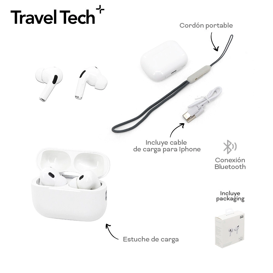AURICULARES TRAVEL TECH