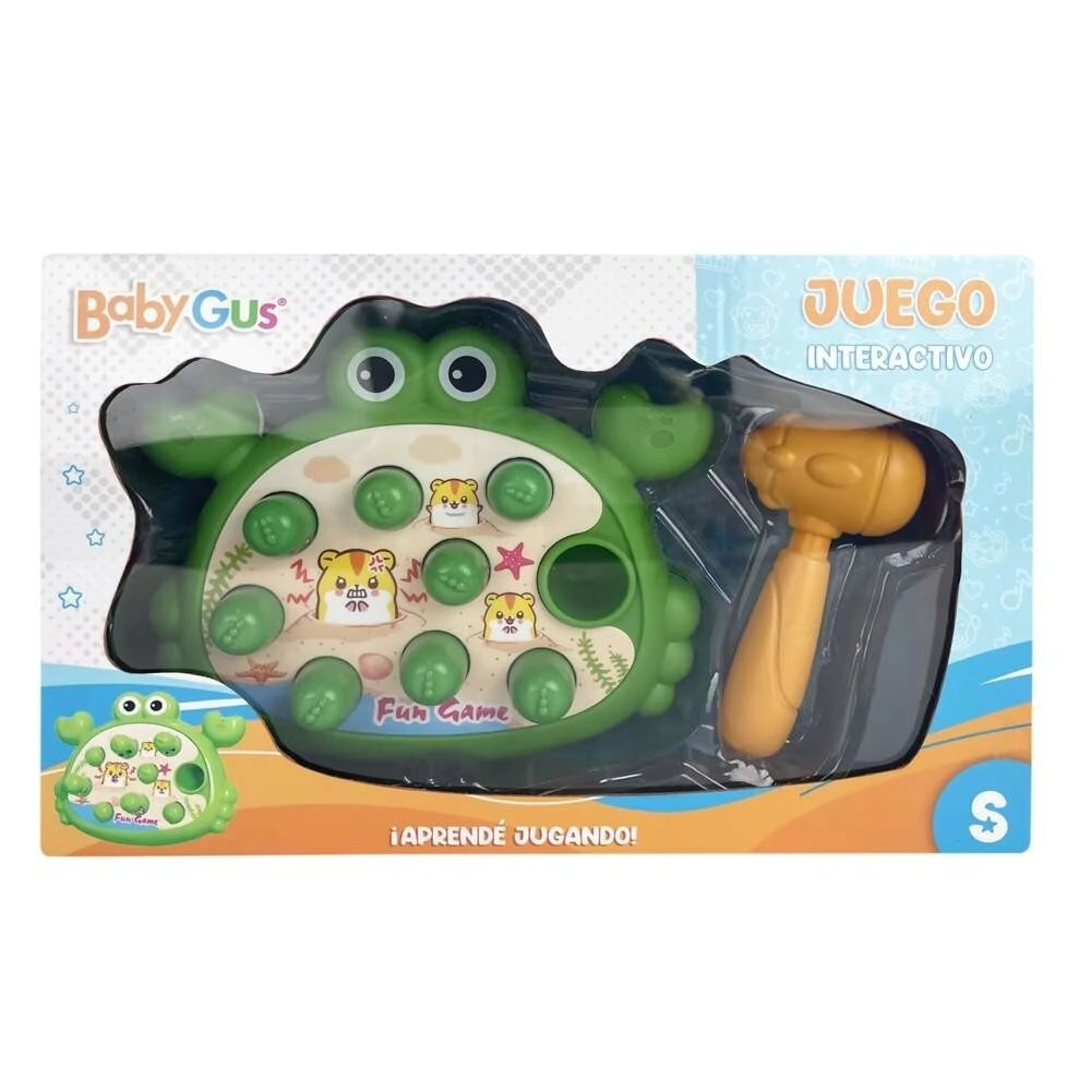 JUEGO INTERACTIVO CANGREJO LOCO 31x8x21CM