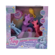 SET DE PONY X3 CON ACCESORIOS TINY 24x19x7CM