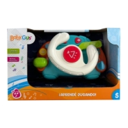 VOLANTE INTERACTIVO CON LUZ Y SONIDO PARA BEBES 20x11x13 CM