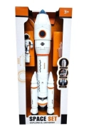 COHETE EXPLORADOR CON ASTRONAUTA CON LUZ Y SONIDO 17x6x38 CM