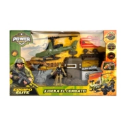 SUPER SET MILITAR CON CAMION 42x8x26 CM