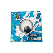JUEGO PARA ENTRENAR FUTBOL C/ ACCESORIOS 19x19x19 CM