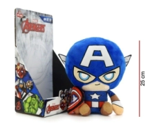 PELUCHE CAPIAN AMERICA 25CM CON LUZ PHI PHI TOYS