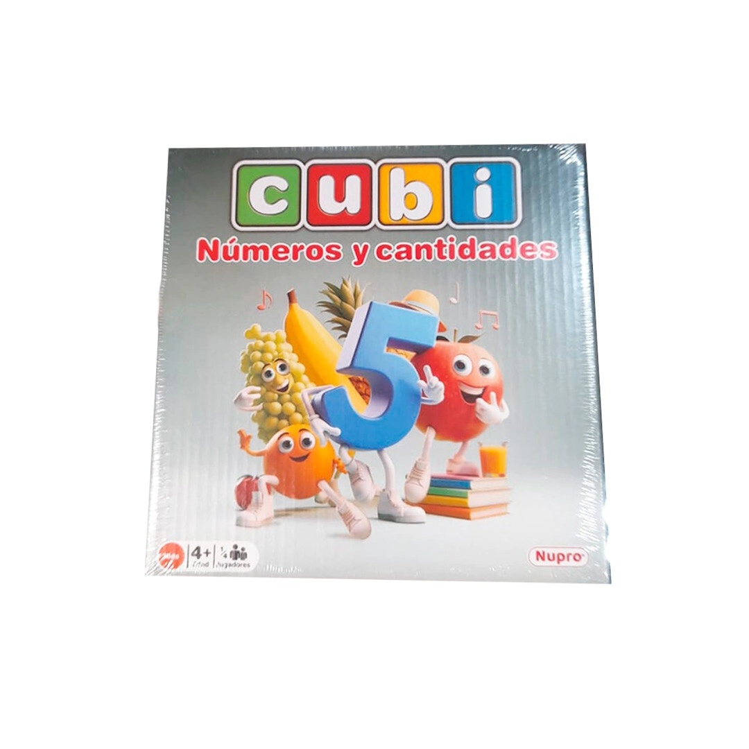 JUEGO CUBI NUMEROS Y CANTIDADES II