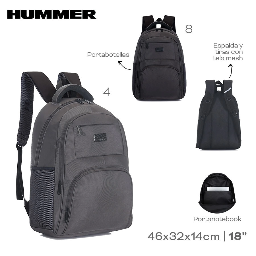 MOCHILA PORTANOTEBOOK HUMMER