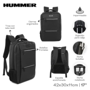 MOCHILA PORTANOTEBOOK HUMMER