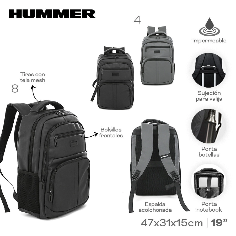 MOCHILA PORTANOTEBOOK HUMMER