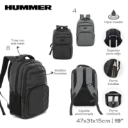 MOCHILA PORTANOTEBOOK HUMMER