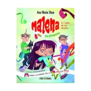 LIBRO MALENA EN LA CASA DE LOS ABUELOS - LEO CON PICTOGRAMAS