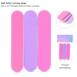 SET MINI LIMAS LISAS x3 SKORA
