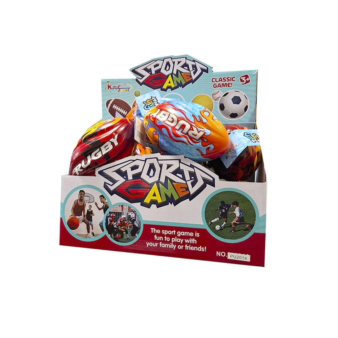 PELOTA DE RUGBY 13CM