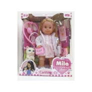 MILA VERTERINARIA CON MASCOTA