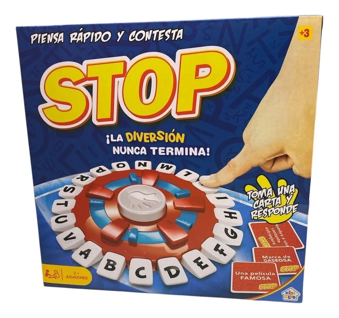 SUPER JUEGO DE MESA STOP! 26,5x5x26,5CM