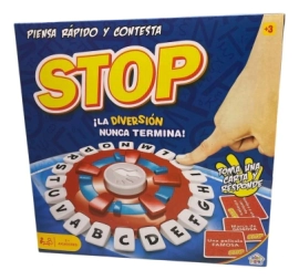 SUPER JUEGO DE MESA STOP! 26,5x5x26,5CM